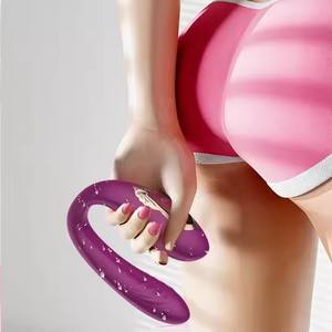 <span class=keywords><strong>C</strong></span>-Form Fernbedienung Clit Stimulator Spielzeug für Erwachsene für Frauen 10 Vibrations modi G-Punkt Dual Motor Wearable Nipple Massager - Product Image 6