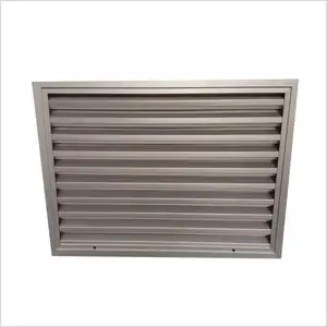 Rejilla de aluminio para filtro de polvo y ventilación IP65, a prueba de Storm para contenedor de habitación