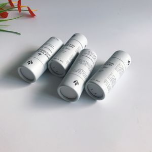 Custom Eco Friendly Handmade Biodegradable <b>Recyclable</b> Paperboard <b>Container</b> Deodorant Lip Balm Skincare Type Push Paper Tube - Product Image 4