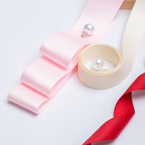 Cinta de Poliéster y Algodón de Doble Cara, 1 <span class=keywords><strong>cm</strong></span>, 2.5 <span class=keywords><strong>cm</strong></span>, 4 <span class=keywords><strong>cm</strong></span>, 10 <span class=keywords><strong>cm</strong></span>, Colores Mate Sólidos para Ramos Florales, Envoltura de Regalos, Lazos, Bodas, Fiestas - Product Image 4