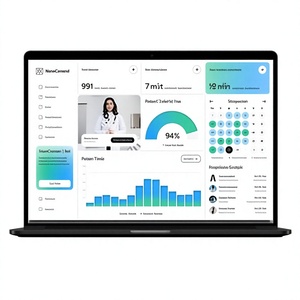 Sistema de Gestión Hospitalaria, Gestión de Citas de Pacientes, Facturación, Historiales Médicos Electrónicos, Operaciones del Personal de Farmacia con Soporte MAC, Stock Disponible - Product Image 1