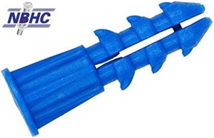 <span class=keywords><strong>HEAN</strong></span> Modèle 005 Meilleures ventes Cheville de fixation murale en béton galvanisée et plastifiée à tête fraisée, filetage M4, 50 lb, pour usage de construction - Product Image 4