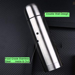 Conjunto de tazas de Acero inoxidable para café, termo de Acero inoxidable para viaje, 1 litro - Product Image 2