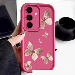 Custodia per Cellulare in TPU Antiurto con Stampa di Farfalle Dorate e Design a Scala per <span class=keywords><strong>Samsung</strong></span> A26 A32 A33 A34 A35 A36 A50 <span class=keywords><strong>A51</strong></span> - Product Image 5