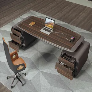 कार्यालय उच्च अंत एल आकार कार्यकारी लकड़ी प्रबंधक डेस्क सीईओ कार्यालय डेस्क ब्यूरो डे travail ufficio muebles डे oficina modernos