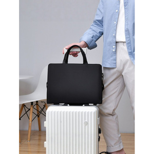 Sac à bandoulière en polyester de haute qualité, imperméable, léger, pour ordinateur portable, vente en gros, pas cher, pour affaires. - Product Image 5