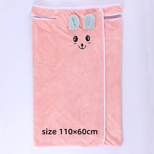 New Factory <strong>Children's</strong> Bath Dress Girl Wearable Bath <strong>Towel</strong> Cartoon Baby <strong>Swimming</strong> Pool Bath Robe Beach <strong>Towel</strong> Microfiber - Product Image 6