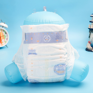 Vente en gros de couches pour bébés à prix réduit, couches jetables pour bébés de qualité B, confortables et mignonnes - Product Image 2