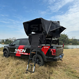 Tente de toit de voiture pliable SNDN pour le camping en plein air, imperméable, ouverture latérale en aluminium, coque rigide - Product Image 6