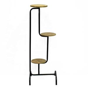 Luckywind 3 niveaux <span class=keywords><strong>universel</strong></span> extérieur jardin métal fleur présentoir étagère décor à la maison <span class=keywords><strong>support</strong></span> pour plante Pot <span class=keywords><strong>support</strong></span> sol utilisation - Product Image 4