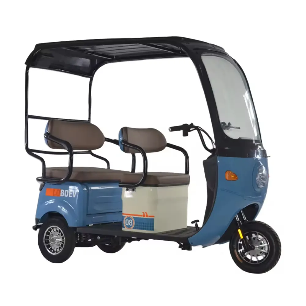 Triciclo de carga 2024, triciclo eléctrico a la venta, coche de pasajeros para adultos, 3 ruedas, carga plegable, scooter de movilidad eléctrica, tres ruedas