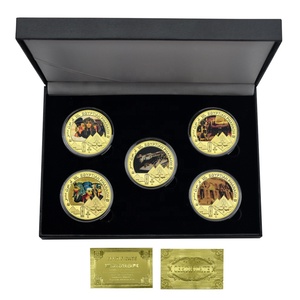 WOWEI nueva moda desafío monedas Fans recoger regalo personalizado <span class=keywords><strong>Egipto</strong></span> Faraón chapado en oro moneda conmemorativa Metal personalizado - Product Image 4