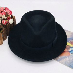 Sombreros Fedora Estilo Indiana Jones para Hombre y Mujer, 100% Lana Suave y Plegable - Product Image 4