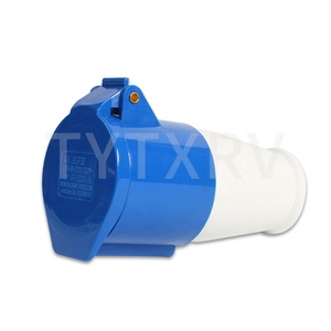TYTXRV 16A <strong>Caravan</strong> White Charging Socket Box Charging Socket &amp; <strong>Plug</strong> - Product Image 5