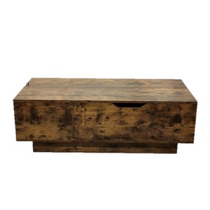 Industrial style liftable coffee table, cross-border multifunctional office <b>desk</b>, creative indoor living <b>room</b> sofa side table. - Product Image 5