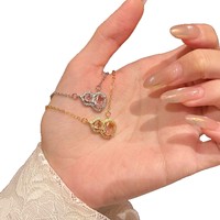 " Collier Gourd de la Fortune Super Éblouissant en Cristal Bleu Ciel, Pendentif en Pierre Précieuse pour Femme, Chaîne de Clavicule