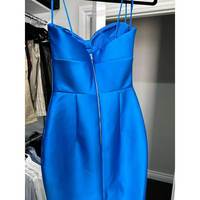 Derniers stocks : Robe moulante à bretelles pour femme, en satin patchwork, design midi, en solde.