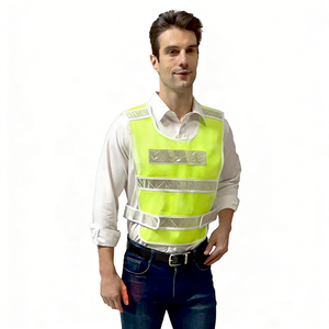 कस्टम लोगो निर्माण वर्दी काम करता है उच्च दृश्यता परावर्तक सुरक्षा जैकेट औद्योगिक सुरक्षा - Product Image 3
