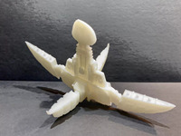 Mesin nilon CNC Resin cetak 3D presisi tinggi kustom bahan baja tahan karat untuk mengecat dan mewarnai
