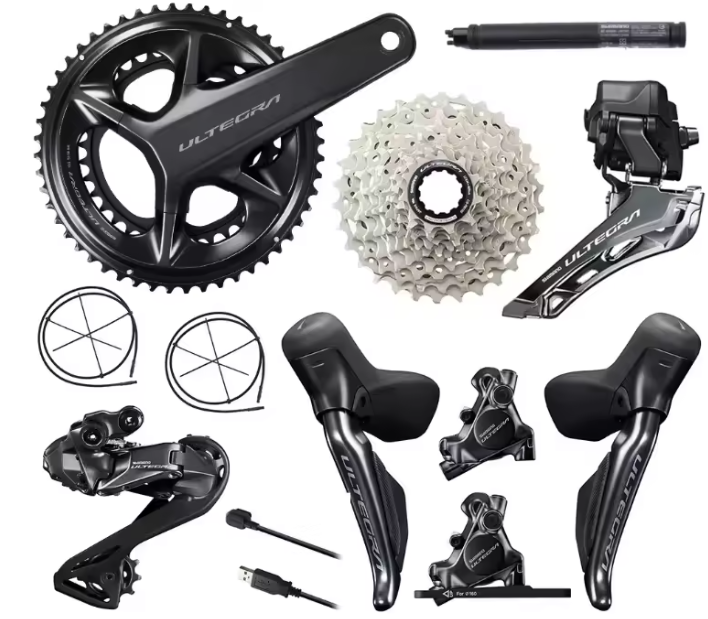 Shimano Ultegra Di2 R8170 2x12 скоростей Дорожный дисковый тормоз из сплава Задний рычаг и дисковый тормоз R8100