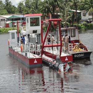 Kapal Keruk Hisap 1600mm dengan Pompa/Motor/Mesin Tenaga Diesel Kontrol PLC untuk Pengerukan Pasir Sungai - Product Image 3