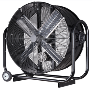 Ventilador de Tambor de Piso con Ruedas para Almacén de Equipos de Gimnasio, Móvil, Potente de 950w, 48 Pulgadas, Accionado por Correa - Product Image 1