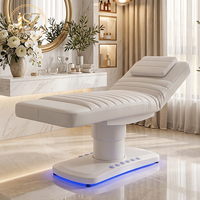Table de soin pour salon de beauté, 3 moteurs, lit de massage électrique pour soins du visage, cosmétiques, tatouages, cils, pour salon de beauté, spa, clinique