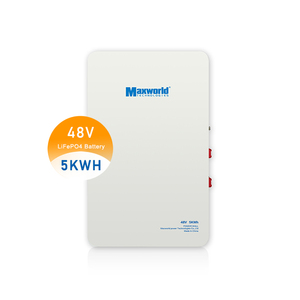 Batería de Almacenamiento de Energía LiFePO4 de 48V 5KWH con <span class=keywords><strong>Inversor</strong></span> Integrado de <span class=keywords><strong>5KW</strong></span>, Montaje en Pared, Protección IP64, Puerto de Comunicación CAN - Product Image 1
