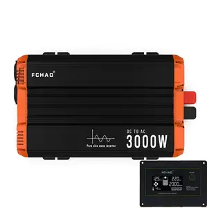 FCHAO纯正弦波3000W小型户外便携式太阳能电站电源组电源逆变器