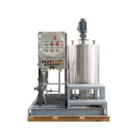 Dispositif de dosage haute performance monté sur skid, réservoir en acier inoxydable, pression et débit personnalisés, solution complète