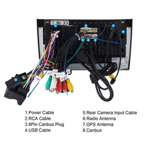 Radio para Auto Podofo de 7 Pulgadas, 4+64 GB, para Peugeot 408 2010-2024, Android, CarPlay Inalámbrico, Android Auto, DSP, GPS Integrado, Estéreo, Venta al por Mayor - Product Image 4