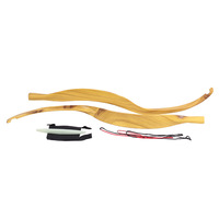 Arc Long traditionnel de chasse à tambour fixe, de haute qualité, Long et Recurve, nouveauté