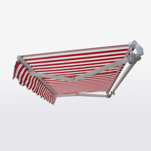 Bán Buôn Ngoài Trời Patio Sun Shades Điện Mái Hiên Có Thể Thu Vào Vải Cửa Sổ Cassette Mái Hiên Cánh Tay Gấp Polyester Vải - Product Image 5