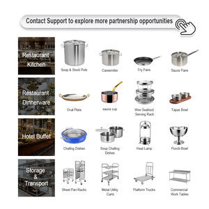 Olla <span class=keywords><strong>de</strong></span> <span class=keywords><strong>Acero</strong></span> Inoxidable para Sopa y Guisos, <span class=keywords><strong>de</strong></span> Boca Ancha y Gran Capacidad, Diseño <span class=keywords><strong>de</strong></span> Cuerpo Corto, para Hoteles y Restaurantes, Bajo MOQ - Product Image 4