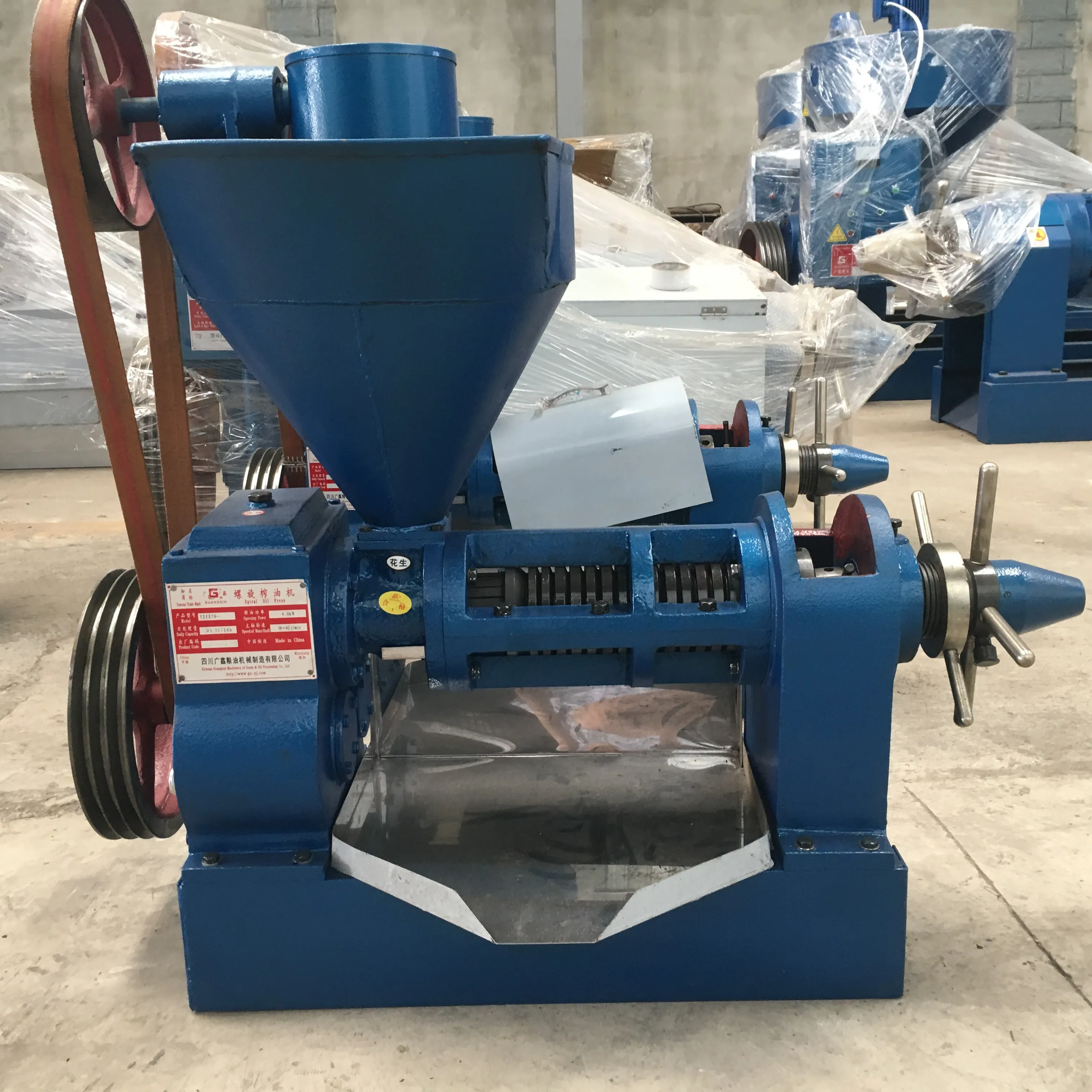 50 kg per hour capacity oil press machine mini extractor