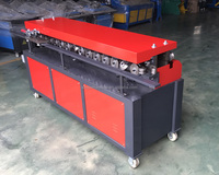 Fabricant HVAC GDF TDF PDF Machine de fabrication de conduits à bride à profil Tôle de construction galvanisée entraînée par moteur Utilisation facile Nouveau