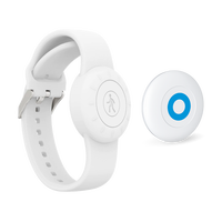 Dispositifs IoT portables étanches IP65 de petite taille pour bracelet iBeacon, modèle W1, série OEM NRF528