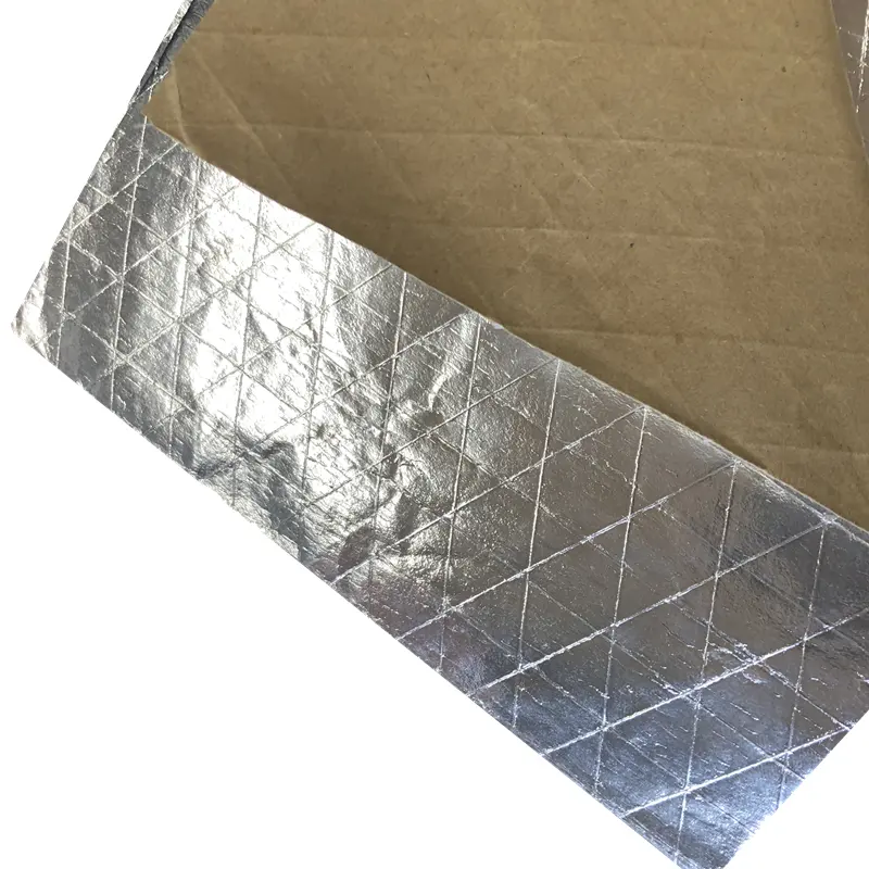 Теплоизоляционная мембрана паробарьера/алюминиевая фольга + крафт-бумага/упаковочный материал