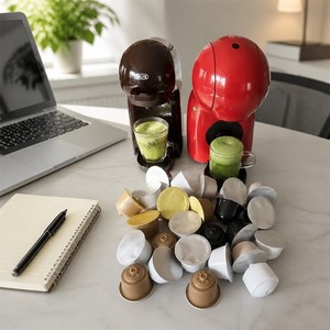 Capsules de matcha aux saveurs variées, mélange personnalisé, sans sucre, dosettes de thé individuelles pour eau chaude ou froide, emballage personnalisé - Product Image 1