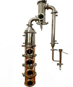 Accesorios de Equipo de Destilación de Columna de Cobre Rojo de 6 Pulgadas con Motor para Uso Doméstico y Comercial, Vino y Whisky - Product Image 4
