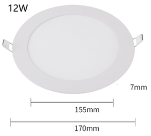 DC 12V-24V IP44 Modern LED Downlight 3W-25W gömme tavan paneli kapalı Spot ışık - Product Image 5