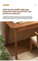 Bureau simple avec tiroirs, bureau d'ordinateur à domicile, bureau de travail, table étroite pour petits espaces, coiffeuse minimaliste pour chambre à coucher