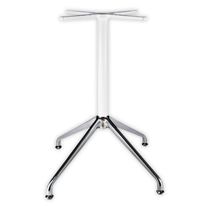 <span class=keywords><strong>Pied</strong></span> de <span class=keywords><strong>table</strong></span> X de luxe moderne nordique robuste pour bar, restaurant, café, bistrot – Base de <span class=keywords><strong>table</strong></span> en métal et acier chromé argenté - Product Image 6