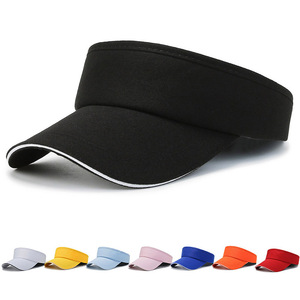 Visera de <span class=keywords><strong>tenis</strong></span> para correr al aire libre para <span class=keywords><strong>mujer</strong></span>, visera de sol con tapa vacía, <span class=keywords><strong>gorra</strong></span> de béisbol con lengüeta de pato para verano - Product Image 1