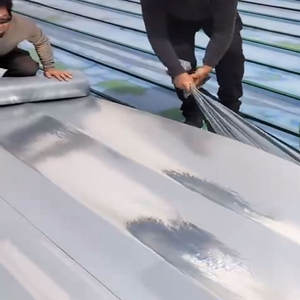 Empêchez la corrosion de panneau de toit en métal par l'installation de membrane de cachetage de fuite de toit - Product Image 3