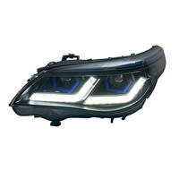 Feux avant LED SJC Auto pour BMW Série 5 E60 E61 525i 530i 535i 2003-2010, clignotants LED bicolores, plug and play