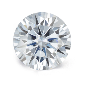 Amii-body Star en pierre synthétique avec diamant, ronds et amples, pour bague, 1ct D, VVS - Product Image 2