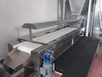 SUISER MAKINE Sorteer- en selectietafel van roestvrij staal voor noten, fruit, groenten, bonen en zaden