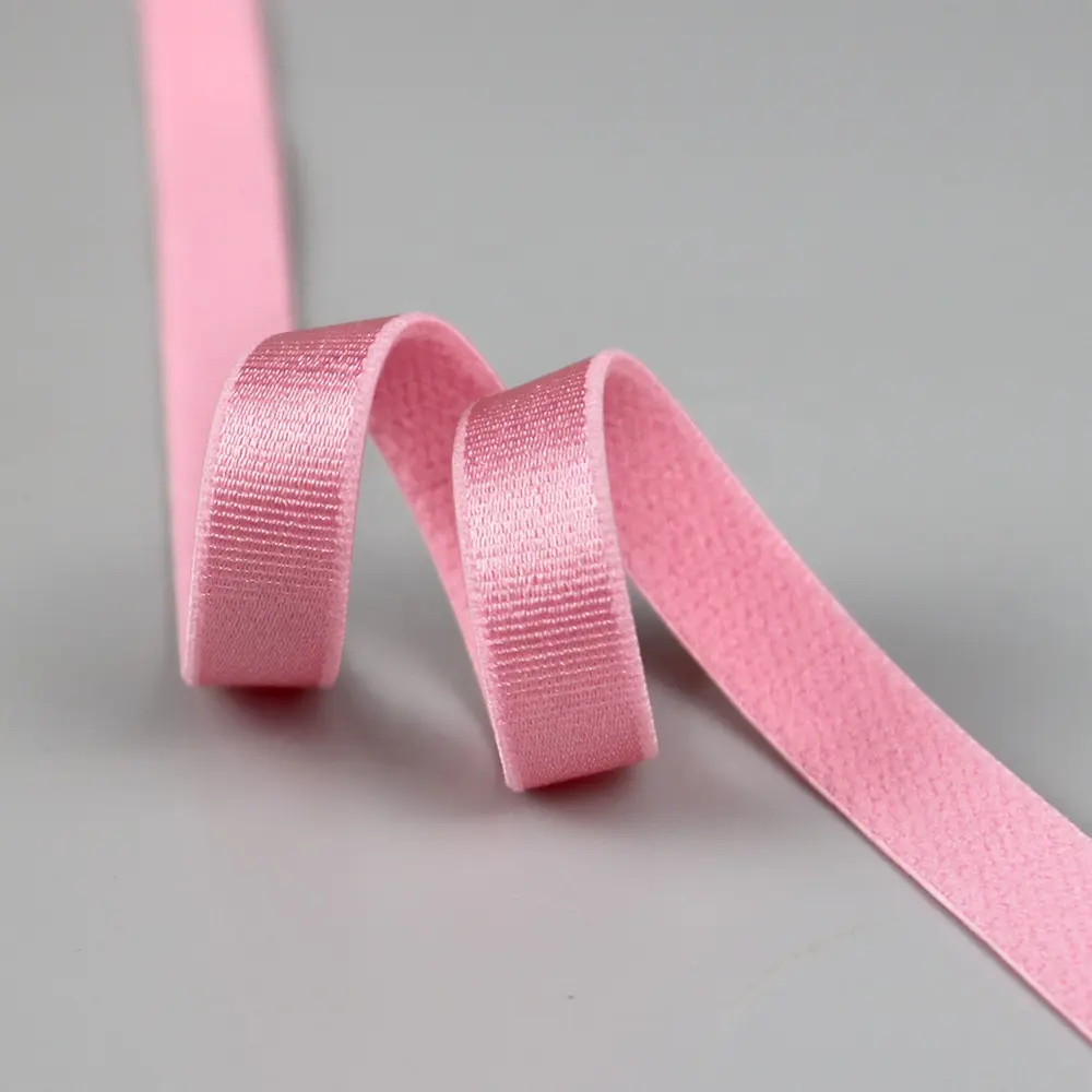 Direct Factory Quality 10Mm Smooth And Plush Side Nylon Spandex Elastics For Bra