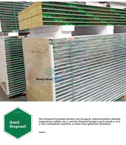 Đúc Sẵn đá len màu thép bảng điều khiển-euroclass A1 lửa đánh giá-Nhanh chóng cài đặt hệ thống-cho trung tâm dữ liệu & phòng sạch - Product Image 6